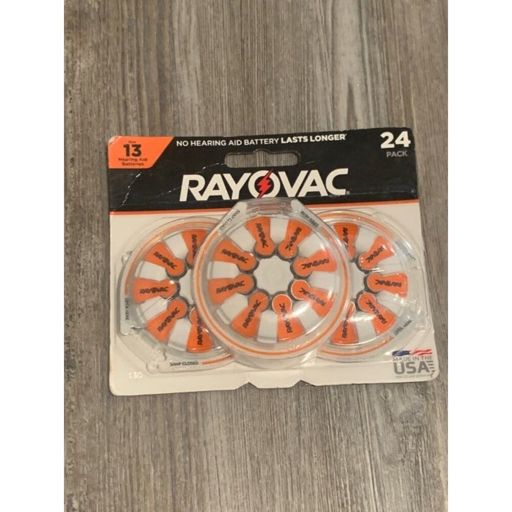 Rayovac Size 13 Hearing Aid Battery - 24pk